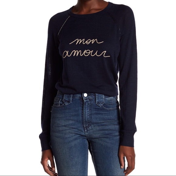 Zadig Voltaire Crisp Mon Amour Sweater 